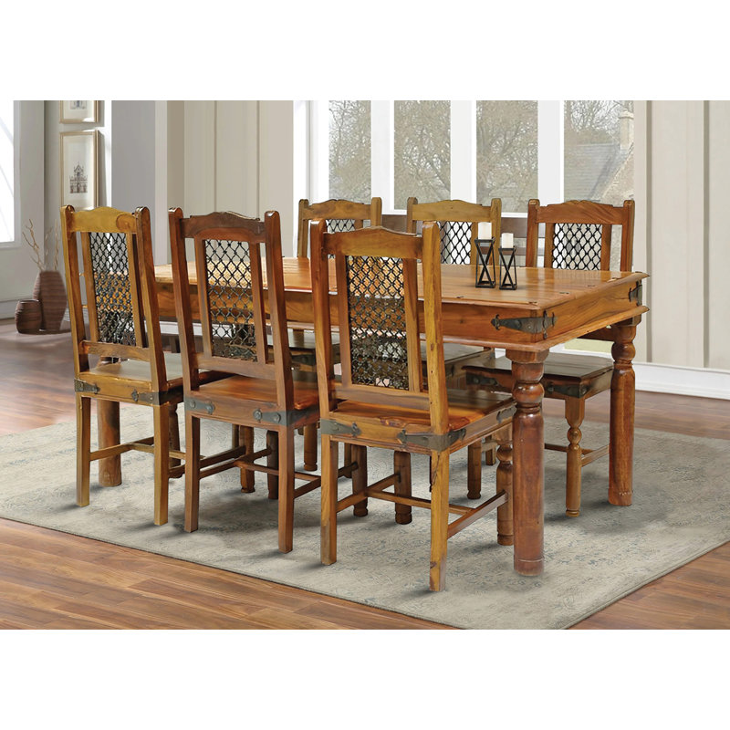 Lola Solid Wood Dining Table