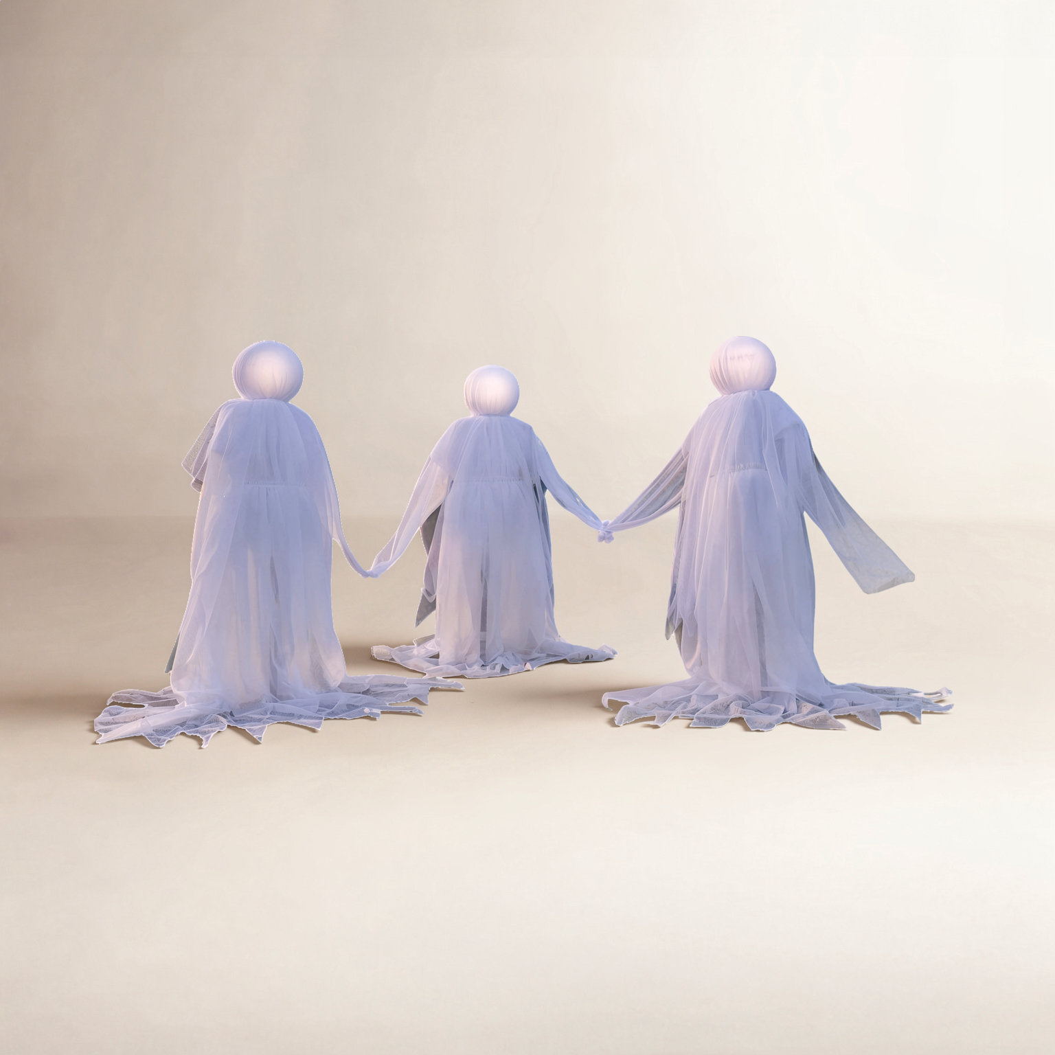 3-Piece Lighted Phantom Ghost Stake Set