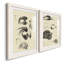 «Waterbird Sketbook III», ensemble de 2 reproductions de dessins encadrés-489477122-489477178