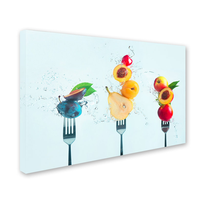 « realing fruit salade », reproduction de photo sur toile tendue, H 12 po x l 19 po