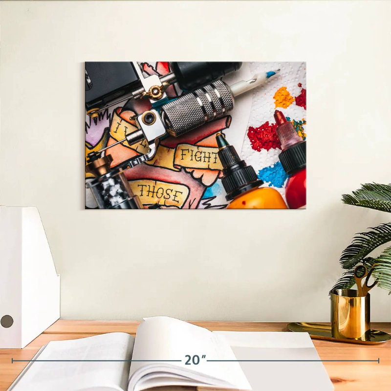 Fournitures pour tatouer Senne, H 8 po x l 12 po