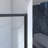 56 - 60"X70" Shower Door, Aluminum Alloy Frame, Double Sliding, 8Mm Tempered Glass, Black Hardware, Bathroom, Waterproof, Simple Install Procedure Enclosure, Matte Black, Effortless Way-121157561