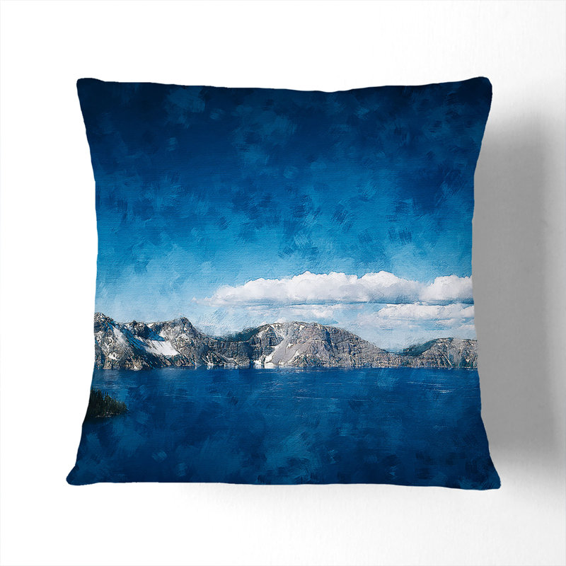 Square Throw Cushion, 55cm H x 55cm W x 20cm D