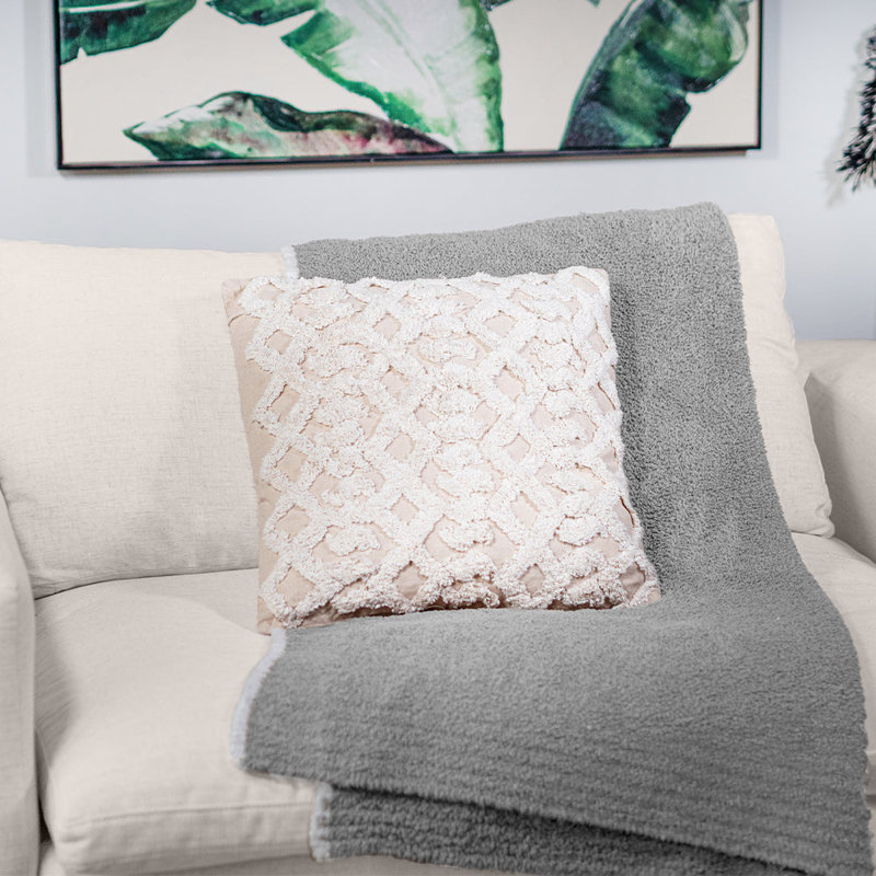  Throw Pillow, Natural