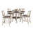 Truman 4 - Person Four Leg Base Dining Set