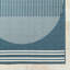 Tapis bleu intérieur / extérieur en polypropylène tissé à la machine Disaya-666390447