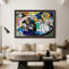 «All Saints Day I» - Wassily Kandinsky - Toile encadrée sur mesure-1779180907-1779180917-1779180921