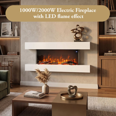 Smart Electric Fireplace Cabinet