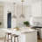 Lysander 1 - Light 13" Single Dome Kitchen Island Pendant Light-223569669-207125024