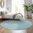 Premium Machine Washable Prisco Sky Rug-1194718029