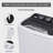 Electric Portable Twin Tub Mini Laundry Washer and Spin Dryer Combo Washing Machine