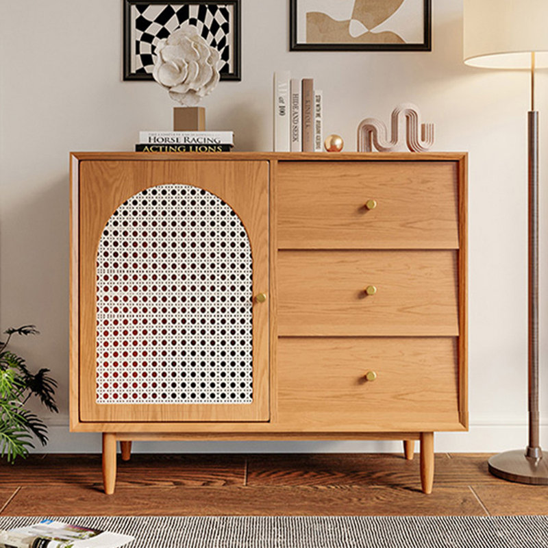 Armoire d'appoint moderne et multifonctionnelle, Tanné
