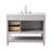 Vicini Single 42" Bathroom Vanity Set-88329692