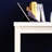 Harry Contemporary Wood And Metal Computer Desk In Ivory
