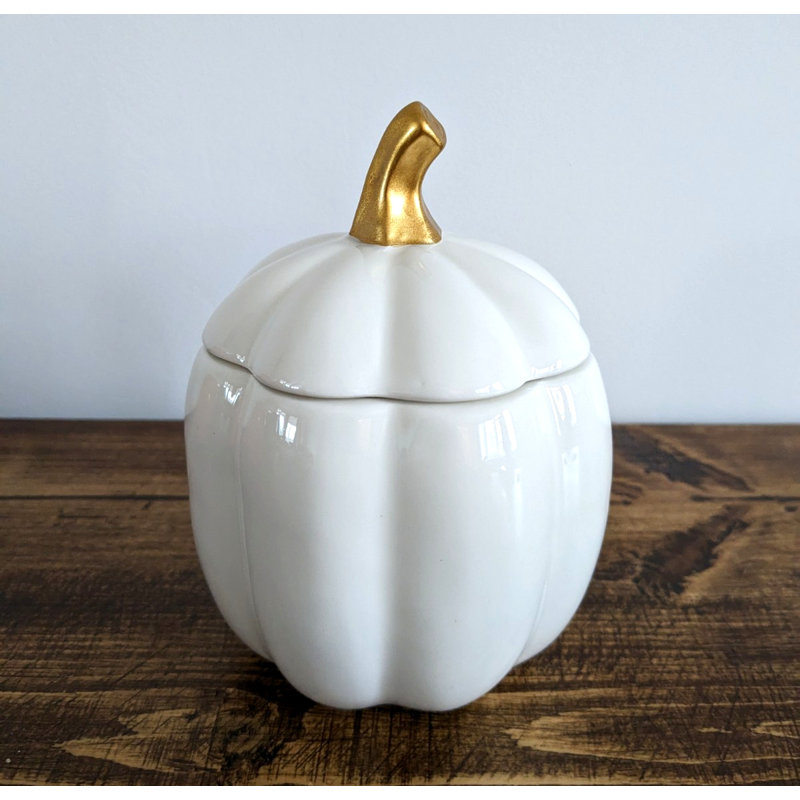 Ceramic / Porcelain Jar, White