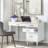 Solid Wood Base Writing Desk-91849466