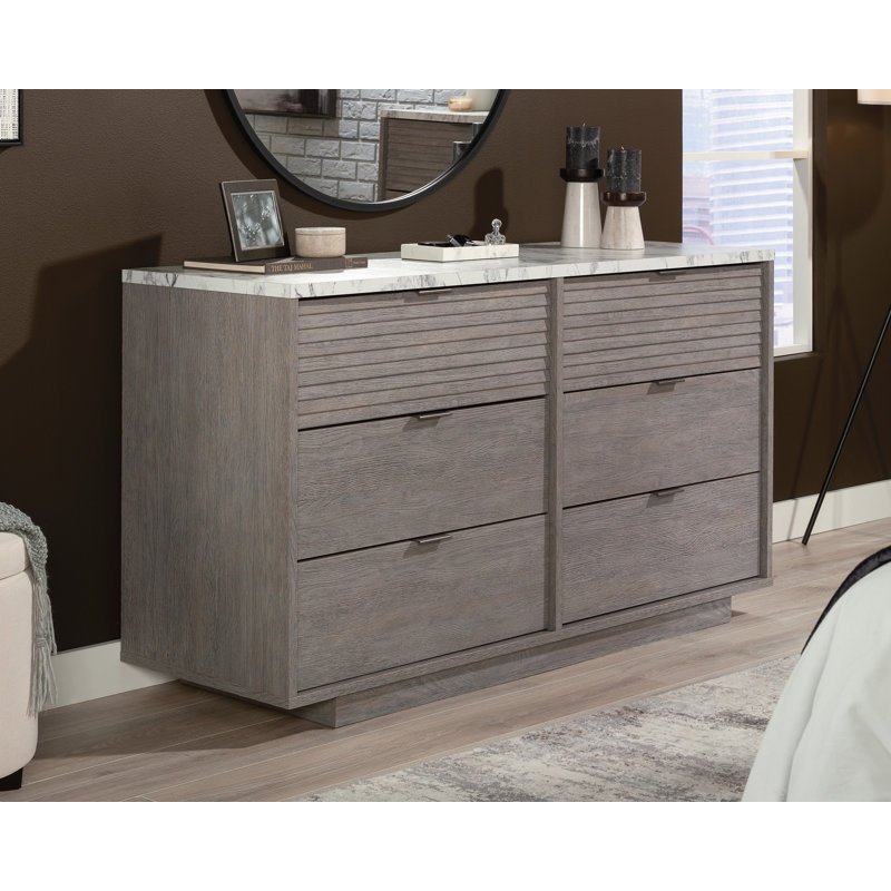 Commode 6 tiroirs Claudetta Ao