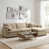 Velours côtelé beige