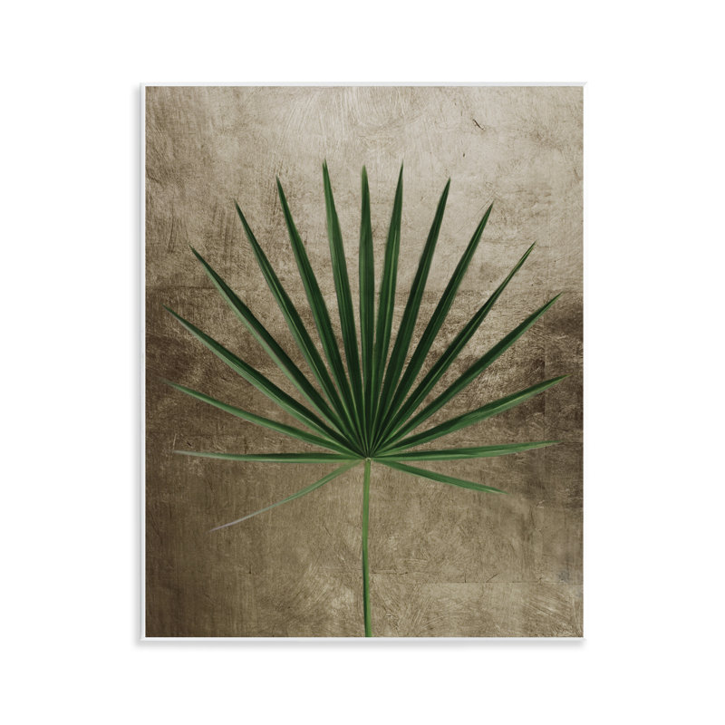 «Earthy Fan Palm», plaque murale par Anna Lischenko