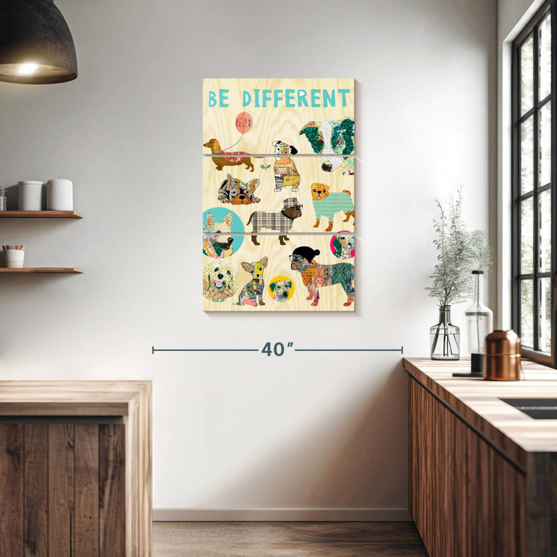 Ashelle Kids Dogs différent, H 38 po x l 24 po