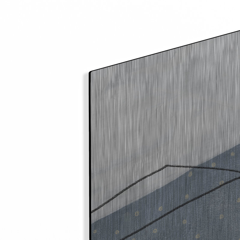 «Adjacent Abstraction 3» par Emma Scarvey, art mural en métal, 36 po x 36 po