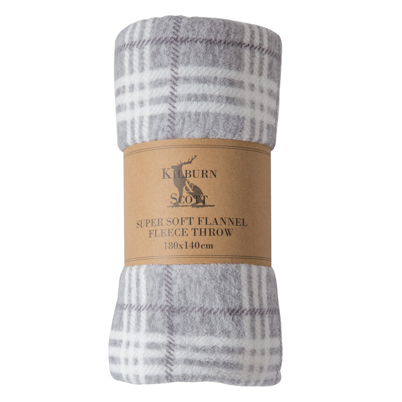 Throw Blanket, Silver