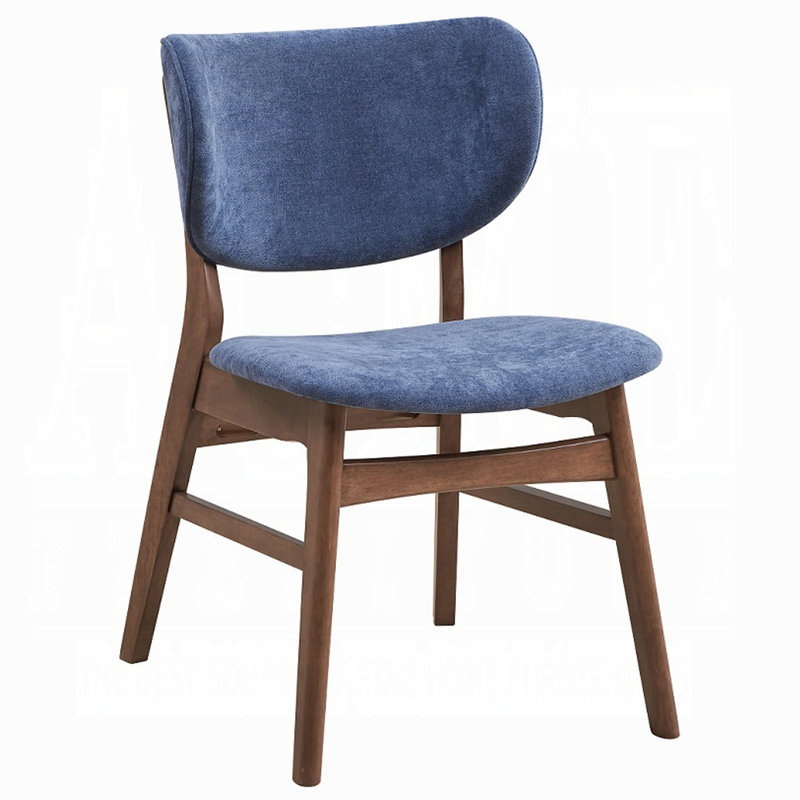 Chaise d'appoint Bevis (lot de 2), Bleu
