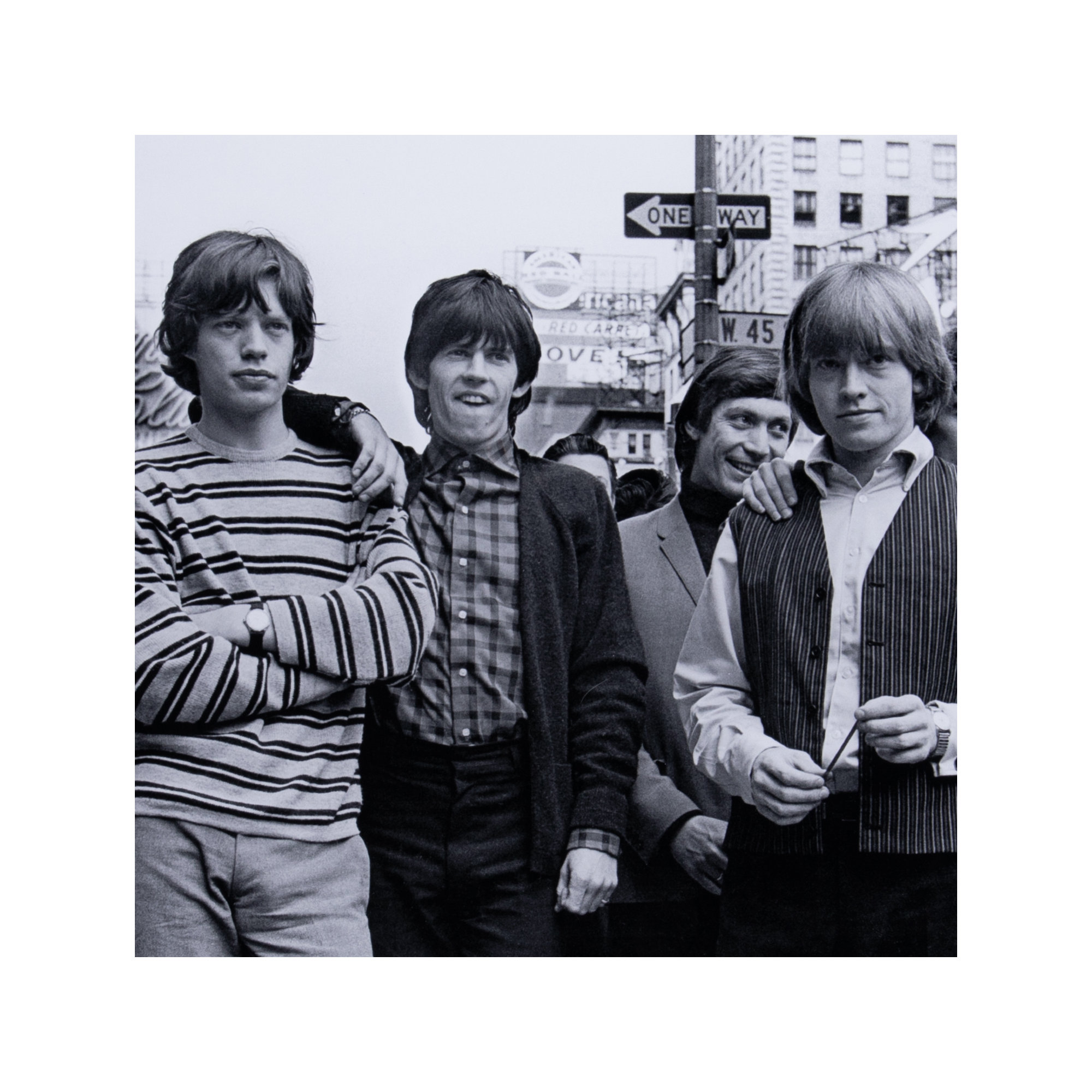 The Rolling Stones by Getty Images, 30" H x 40" W x 0.8" D