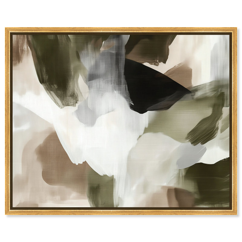 "Deep Root IV", impression sur toile encadrée par Art Remedy, cadre doré, 45 x 36, 46"H x 37"W, Gold Frame