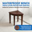 Banc de douche en teck DecoTeak Oasis