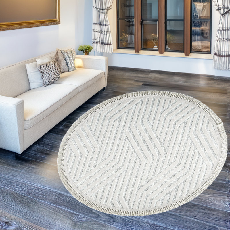 Tapis rond Kenethia