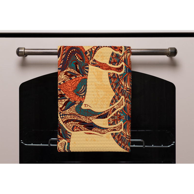 Cotton Waffle Tea Towel Kitchen Towel