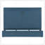 Grand lit escamotable mural avec tiroir et un ensemble de prises et de ports USB, bleu marine-1765528664