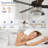 52'' 5-Blade Crystal Ceiling Fan with Light and Remote Control, 6 Speeds, Reversible DC Motor, Timer-49370161