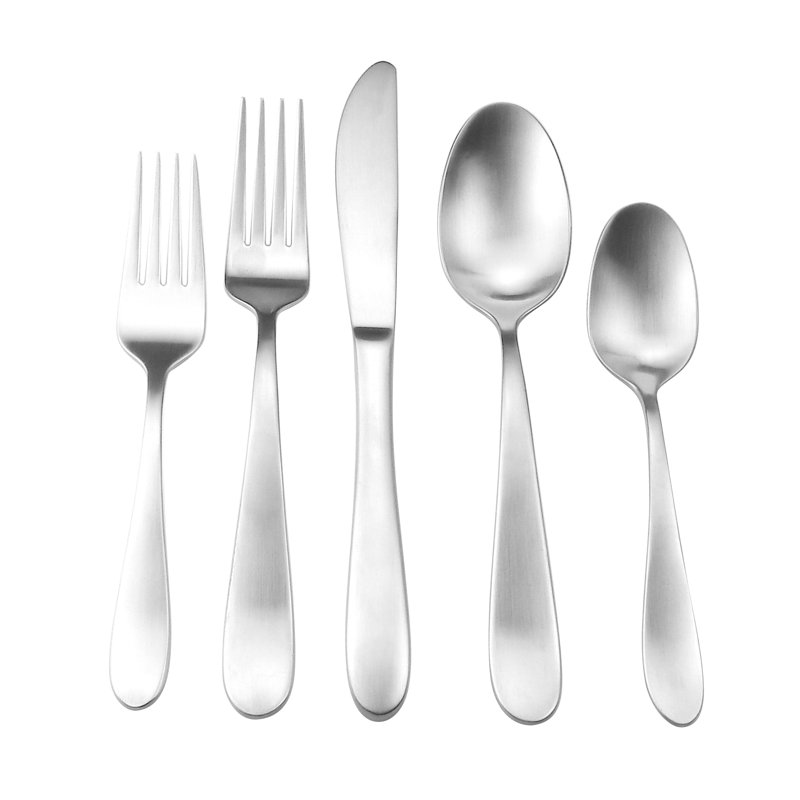 Ensemble de couverts 20 pièces Arsene, service pour 4, Satin