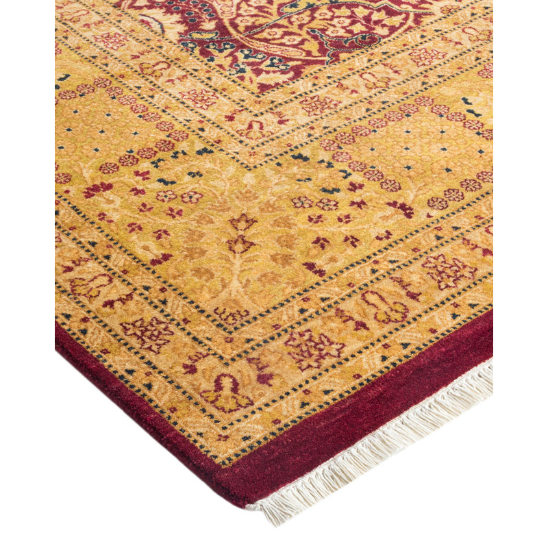 Classic One-of-a-Kind 6' 2" X 12' 2" Hand Knotted Area Rug