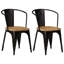 Bowlin 46cm H Side Chair in Black-183573768-183573774