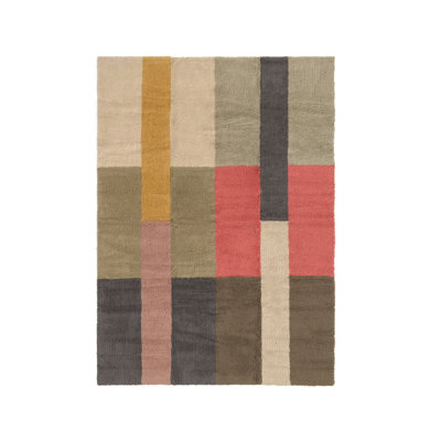 Wool Area Rug Chroma Palette