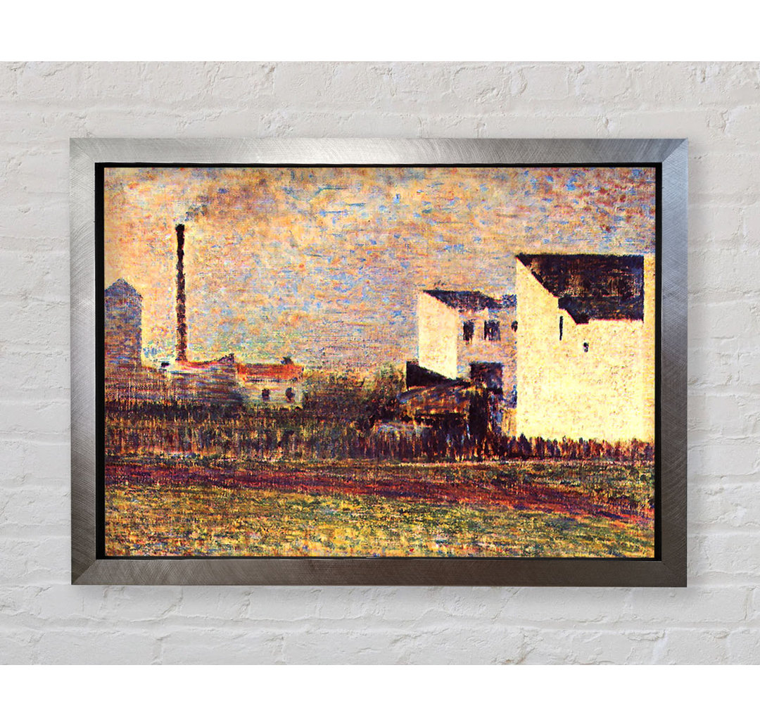 Seurat Banlieue - Einzelner Bilderrahmen Kunstdrucke