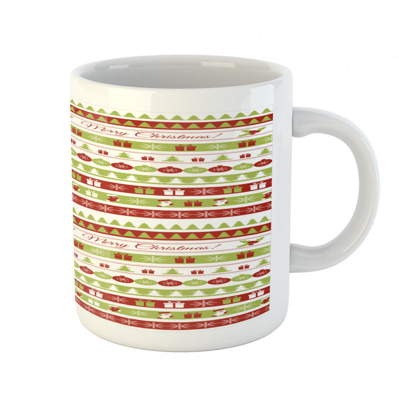 Grande tasse à café xmas cérémonie