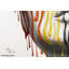 Acrylic Painting Striped Contours