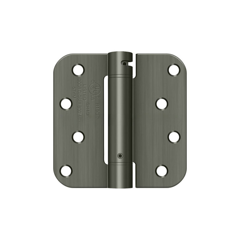 Steel Hinge, Antique Nickel
