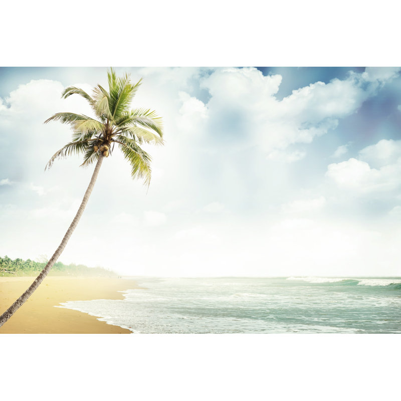 Beach-018 by Sundarananda - Wrapped Canvas Print, 30cm H x 46cm W x 3.8cm D
