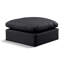 Repose-pieds carré en similicuir de 35 po de large itala-94466396