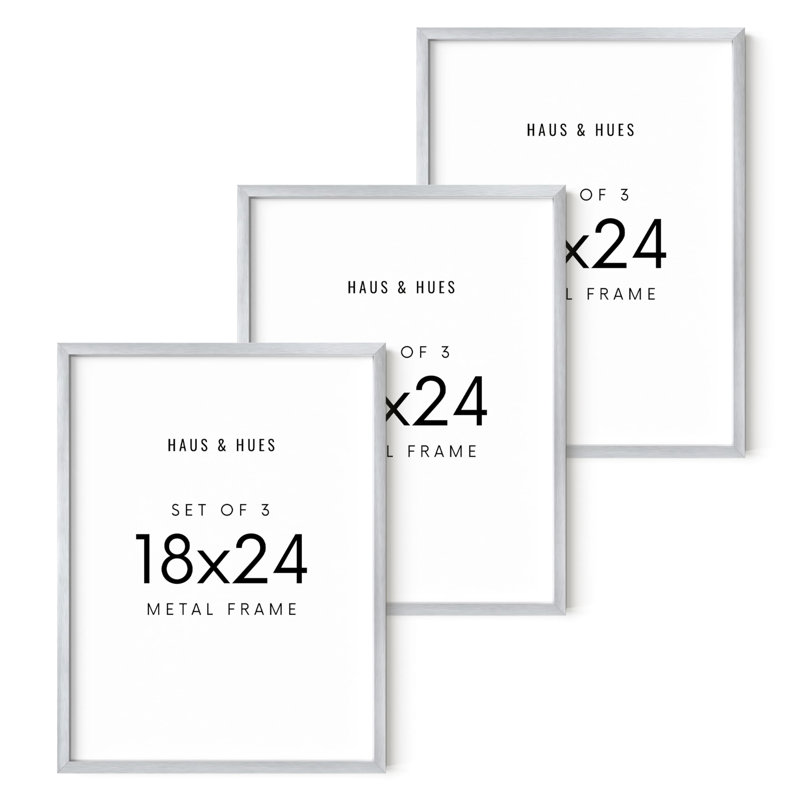 Structure en aluminium, Argent, L 18 po x H 24 po