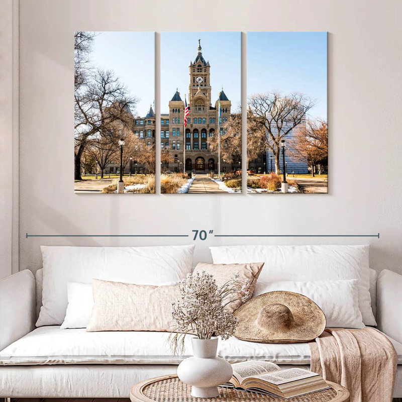 Rorry Salt Lake City And County Building, 32" H x 50" W
