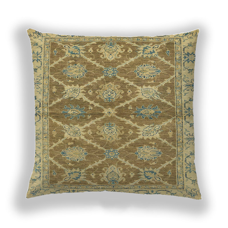 Coussin décoratif abstrait 2522, Microsuède
