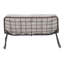 Double chaise berçante Papasan