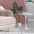 Averelle Faux Marble Round Side Tables, Set of 2