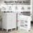 24" Bathroom Vanity Cabinet With Ceramic Sink-787265198